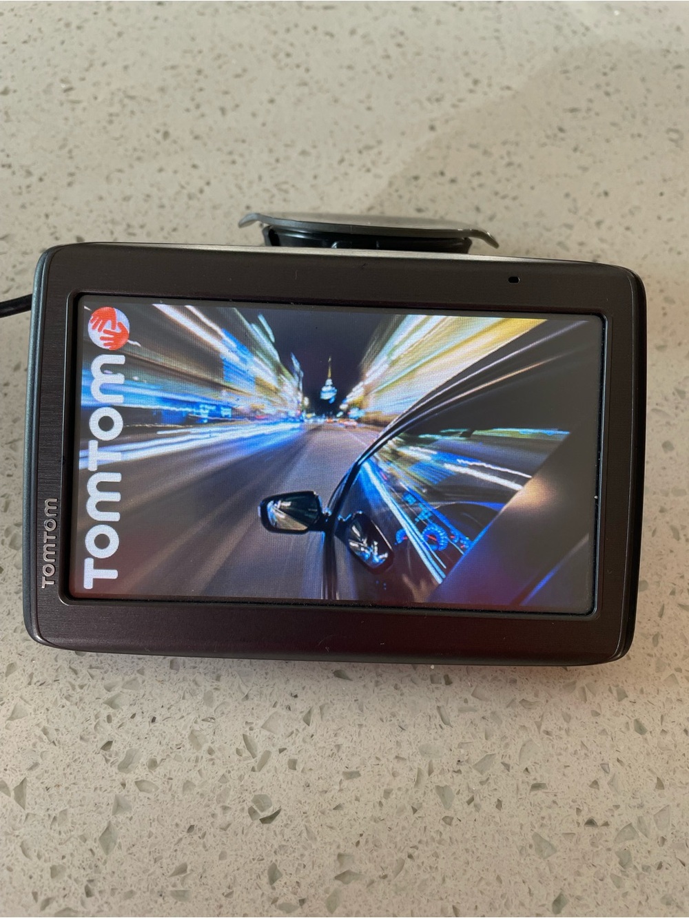 Portable Car GPS Navigator - Black